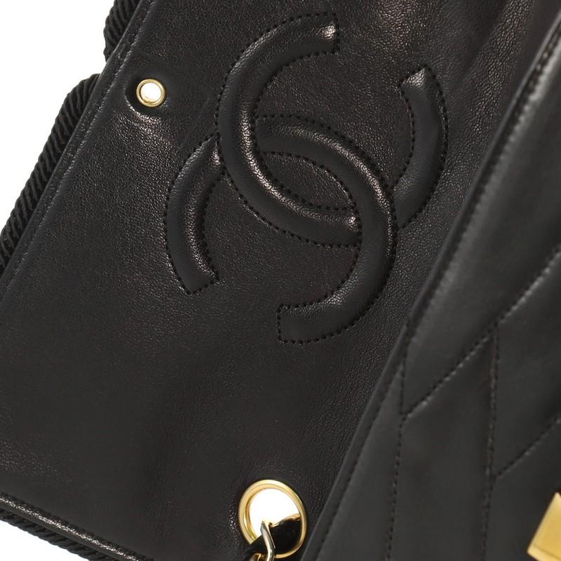 Chanel Vintage Pagoda Flap Bag Quilted Lambskin Small 1