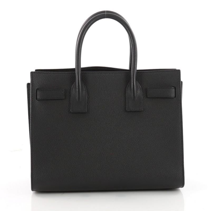 Saint Laurent Sac de Jour NM Handbag Leather Baby In Good Condition In NY, NY