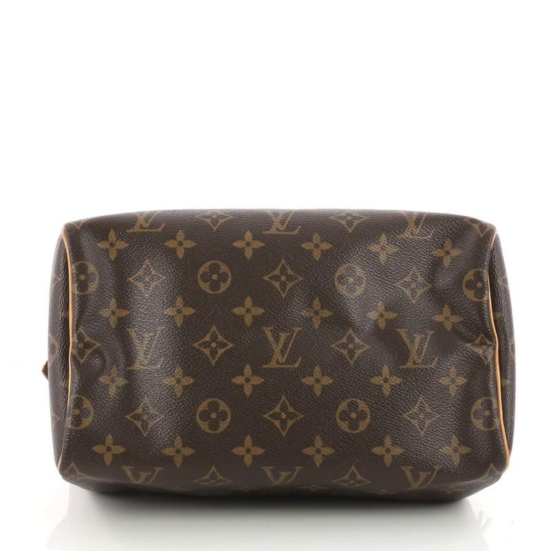 Louis Vuitton Speedy Handbag Monogram Canvas 25 1