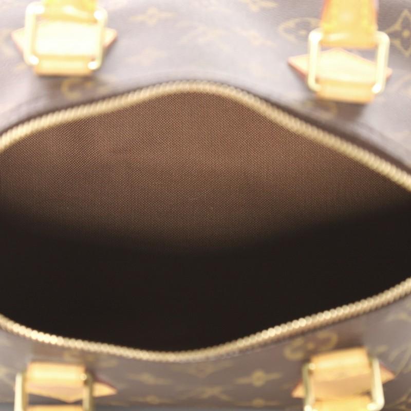 Louis Vuitton Speedy Handbag Monogram Canvas 25 5