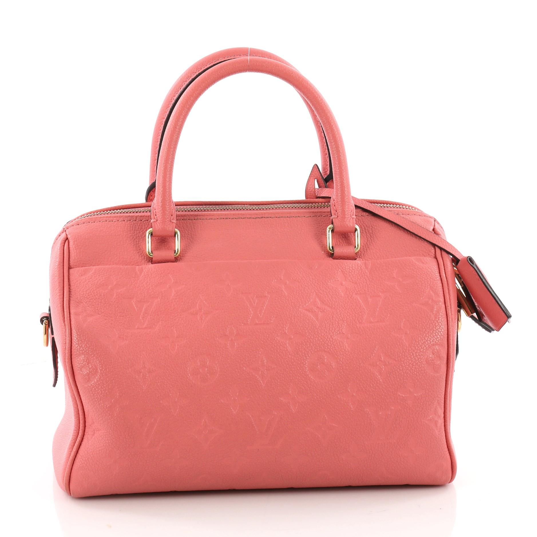  Louis Vuitton Speedy Bandouliere NM Handbag Monogram Empreinte Leather 25 In Good Condition In NY, NY