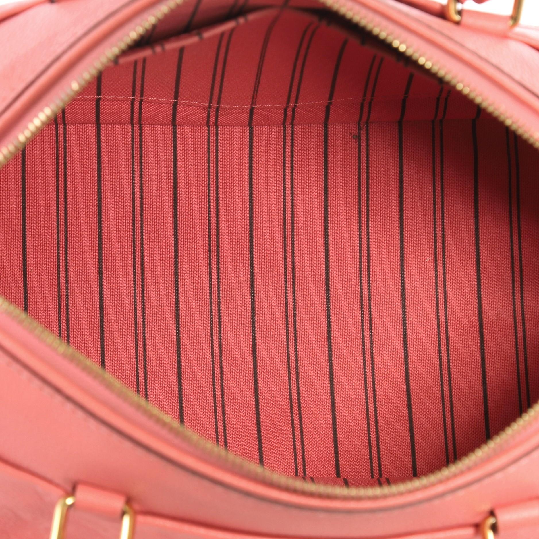 Louis Vuitton Speedy Bandouliere NM Handbag Monogram Empreinte Leather 25 1