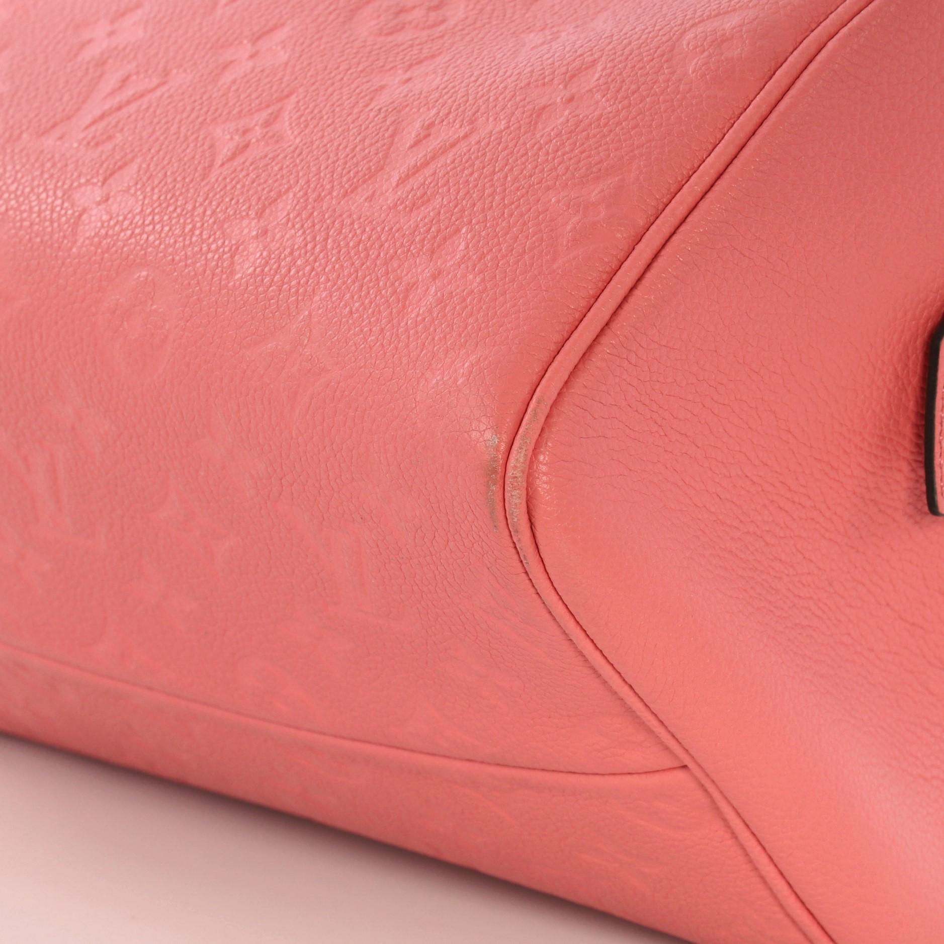  Louis Vuitton Speedy Bandouliere NM Handbag Monogram Empreinte Leather 25 2