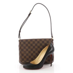 Louis Vuitton Musette Tango Handbag Damier