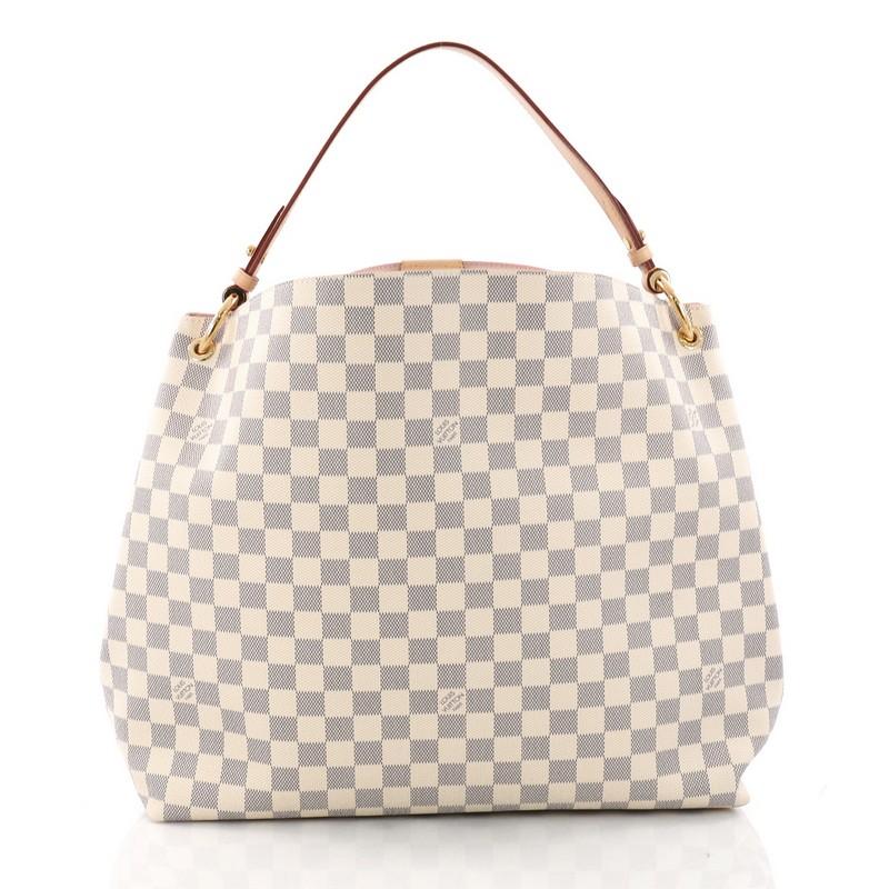 Louis Vuitton Graceful Handbag Damier MM In Excellent Condition In NY, NY