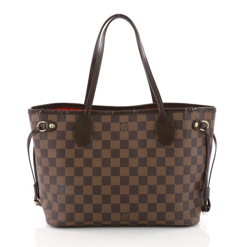 Louis Vuitton Neverfull Tote Damier PM In Good Condition In NY, NY