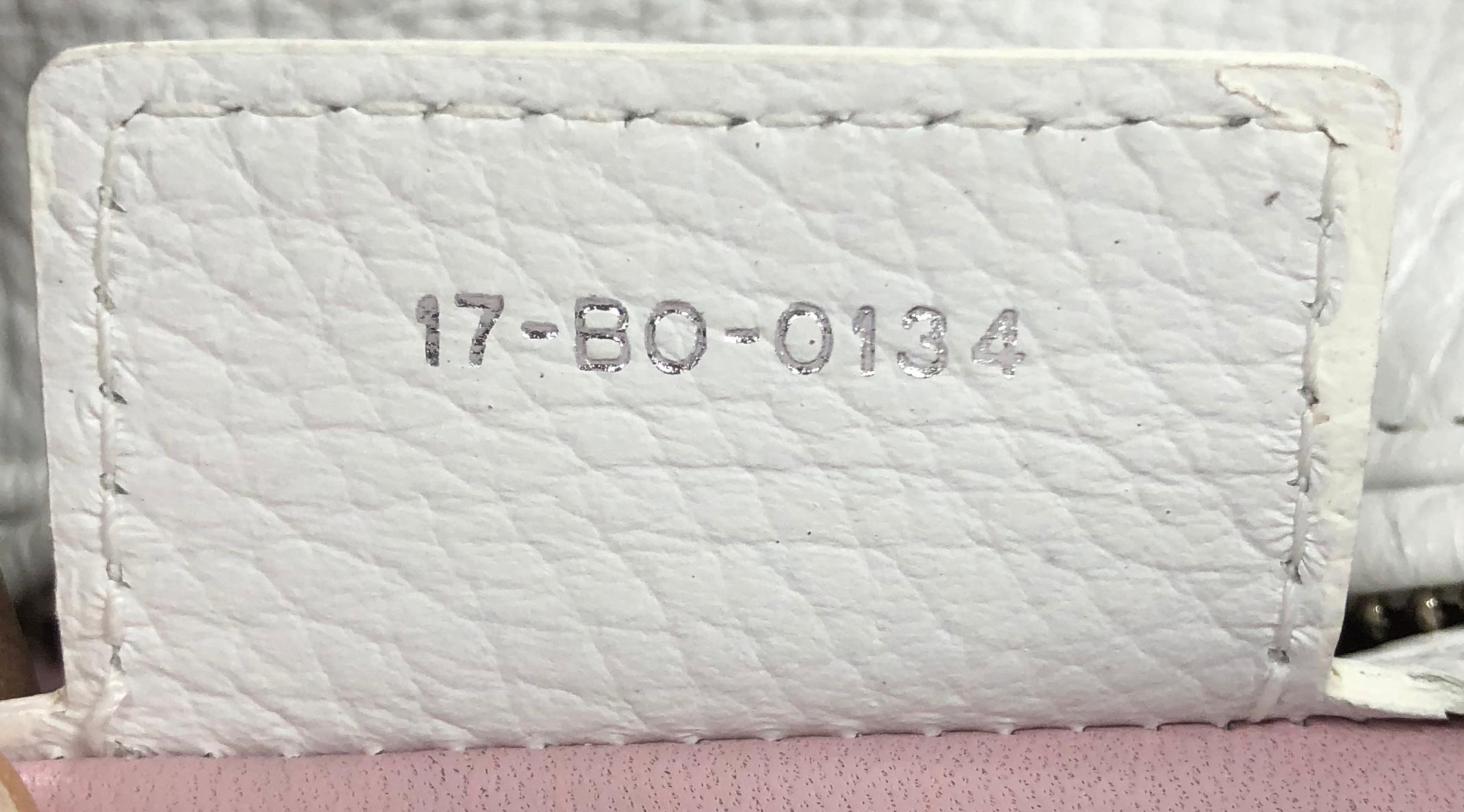 Christian Dior Lady Dior Handbag Printed Leather Medium 4