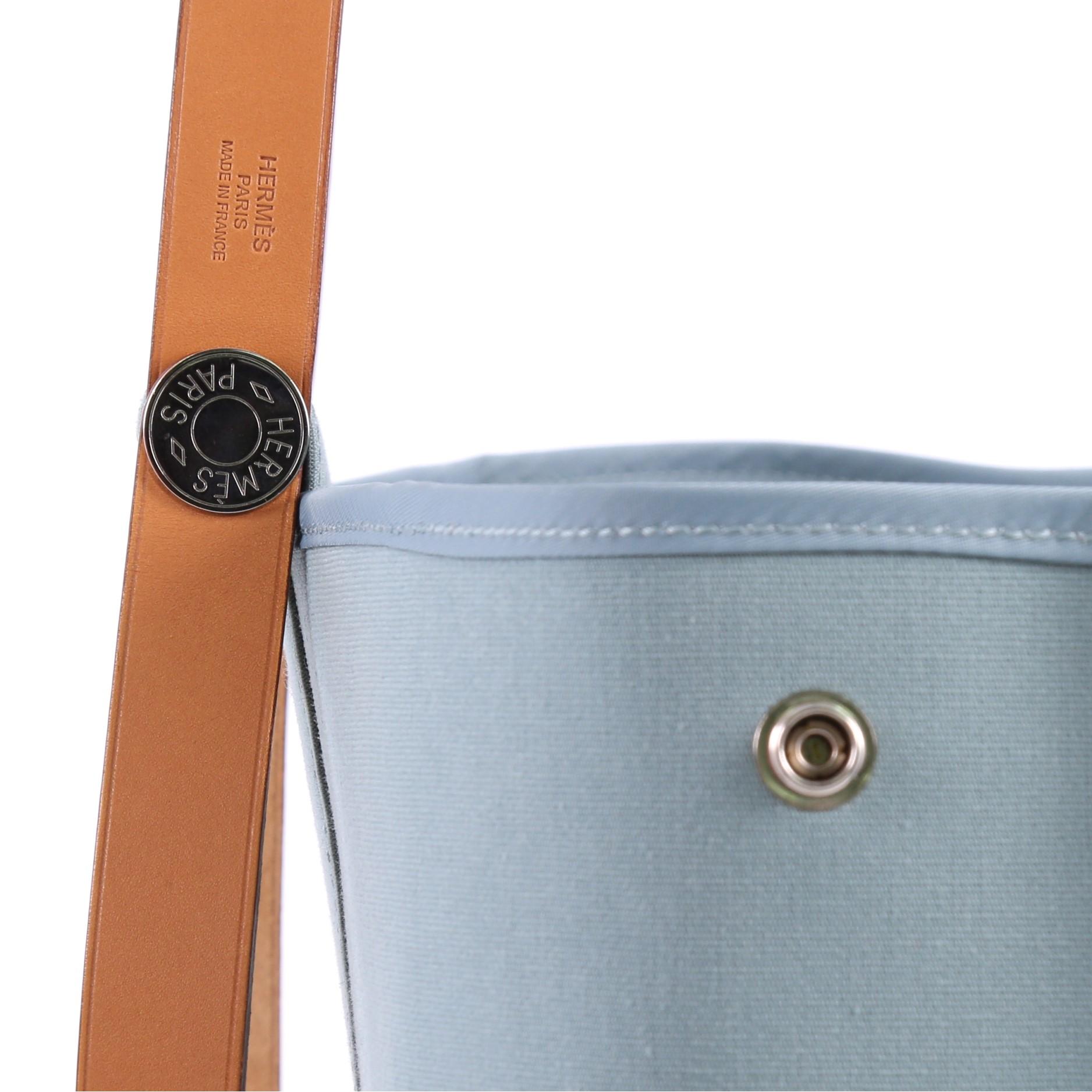 Hermès Cabag Elan Toile et Cuir 39 2