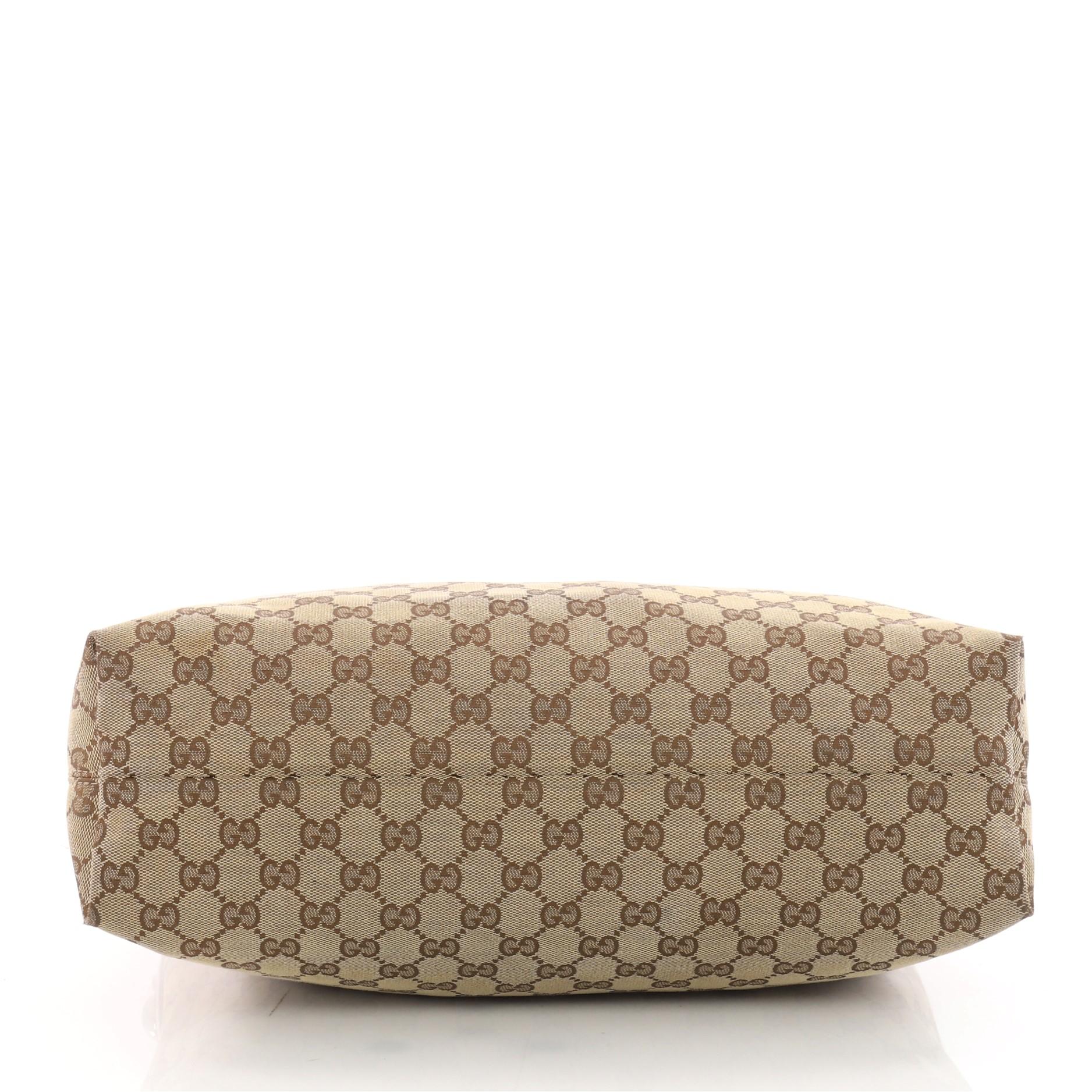 Women's or Men's Gucci Icon Bit Hobo GG Canvas Medium