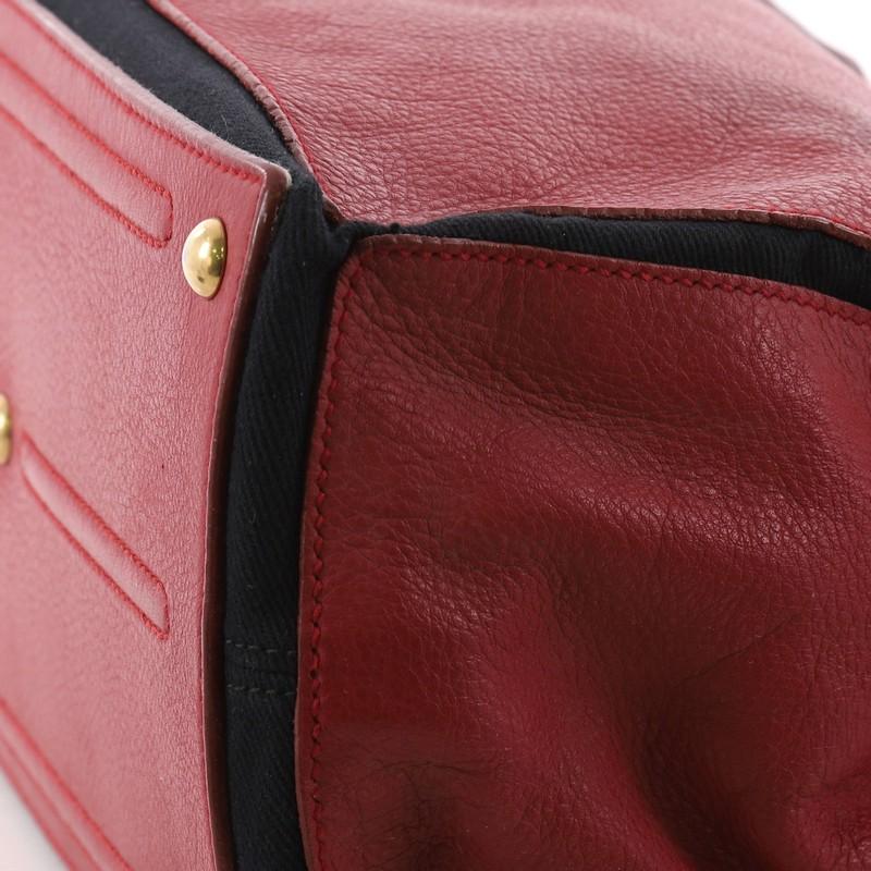 Saint Laurent Muse Two Handbag Leather with Canvas Medium 2