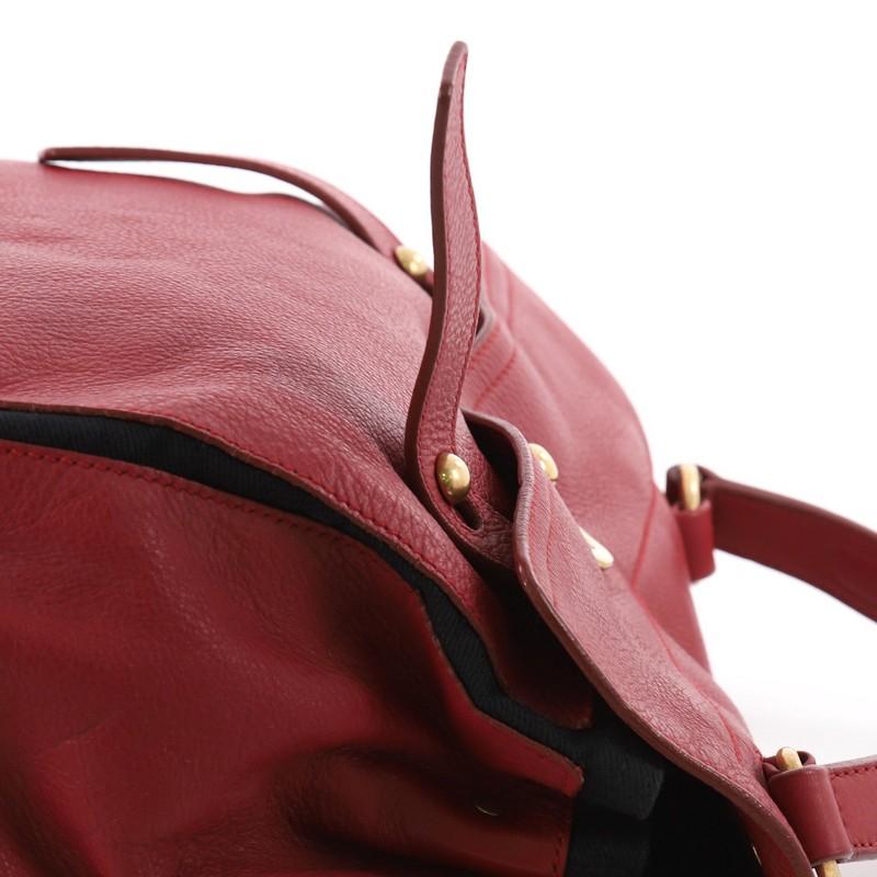 Saint Laurent Muse Two Handbag Leather with Canvas Medium 3