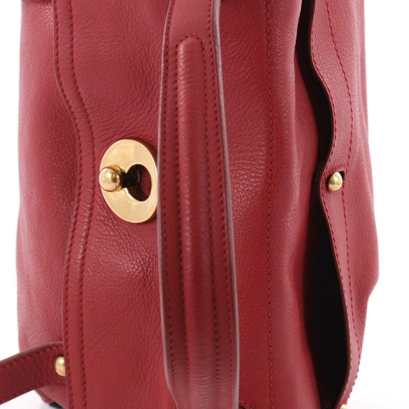 Saint Laurent Muse Two Handbag Leather with Canvas Medium 4