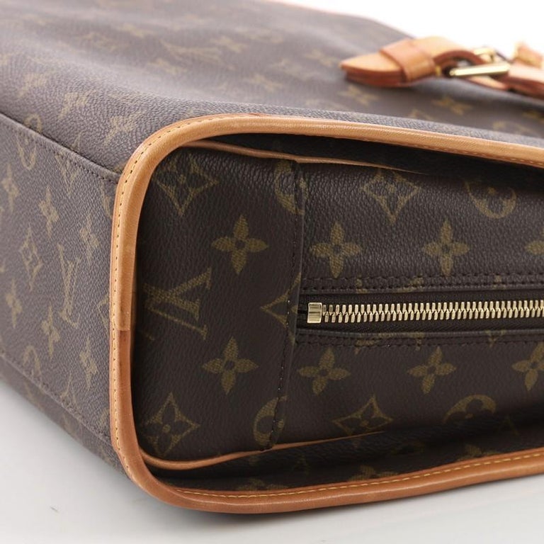 Louis Vuitton Rivoli Soft Monogram Canvas Briefcase at 1stDibs