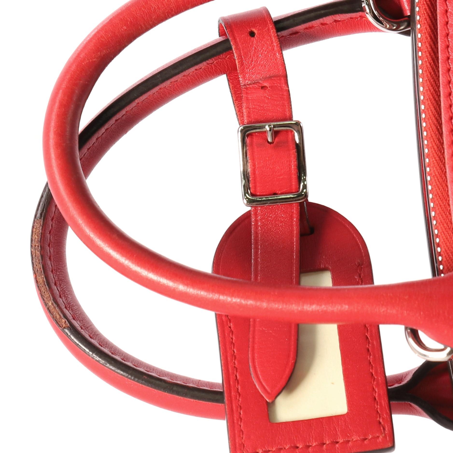  Louis Vuitton City Steamer Handbag Leather PM 2