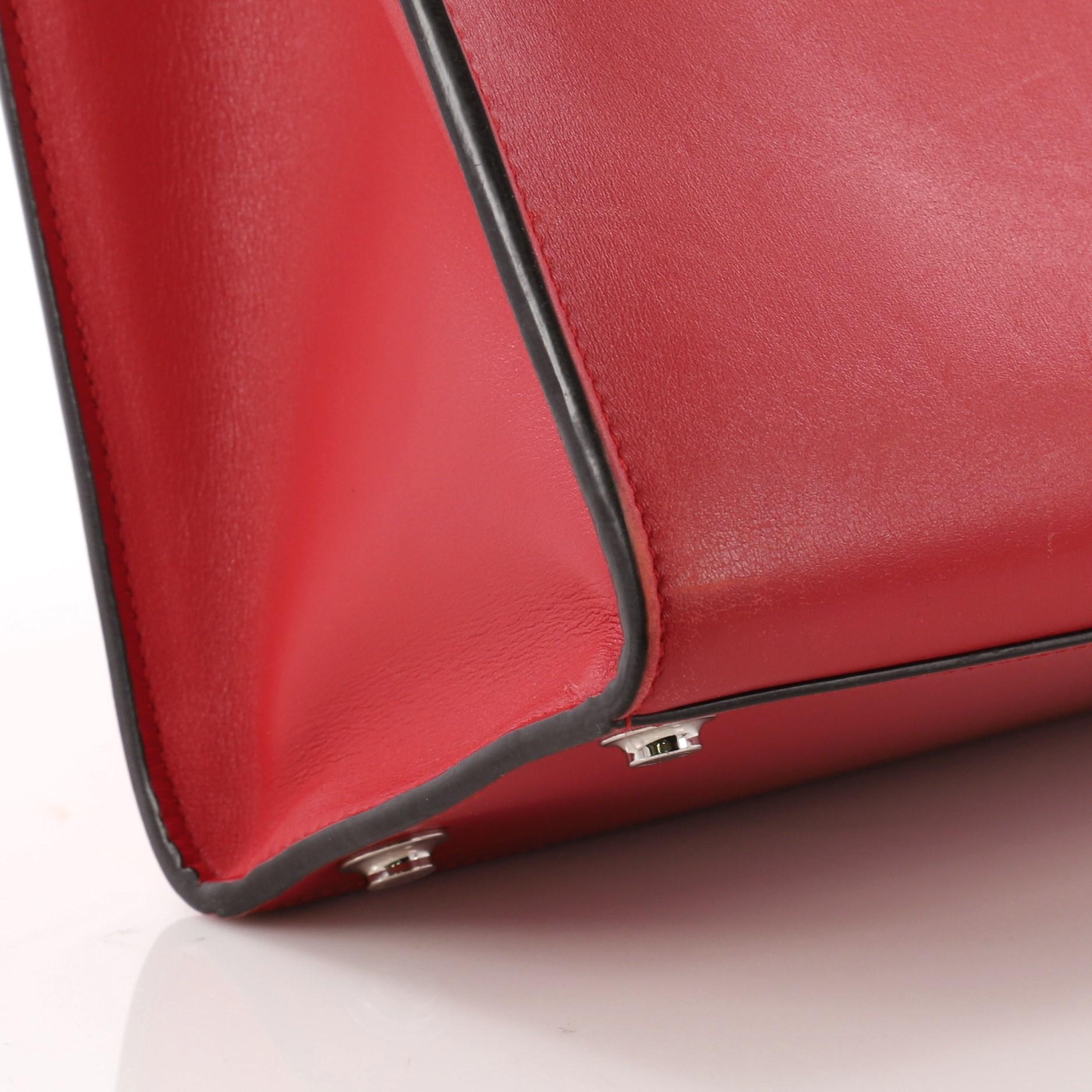  Louis Vuitton City Steamer Handbag Leather PM 4