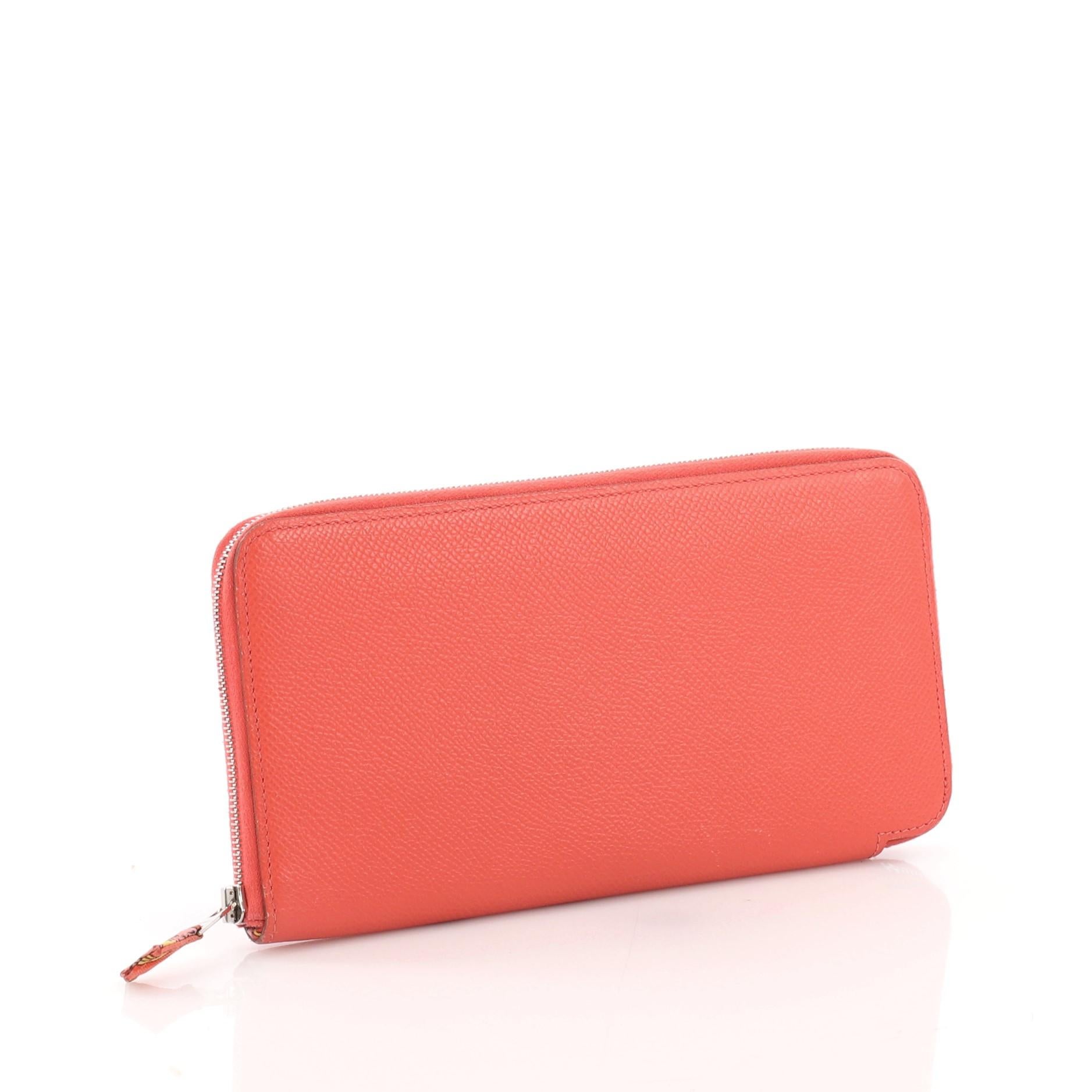 Hermes Azap Zip Around Wallet Silk'in Epsom Long at 1stDibs hermes