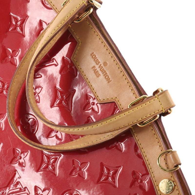 Louis Vuitton Brea Handbag Monogram Vernis MM 2