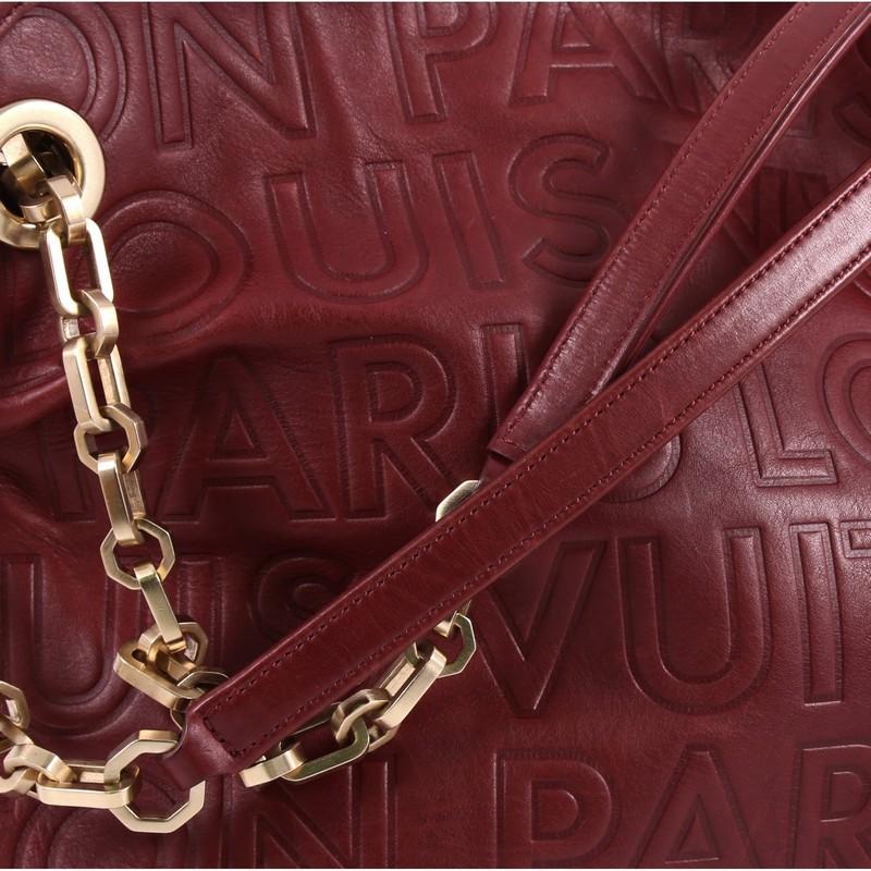 Louis Vuitton Limited Edition Paris Souple Wish Bag Leather 3