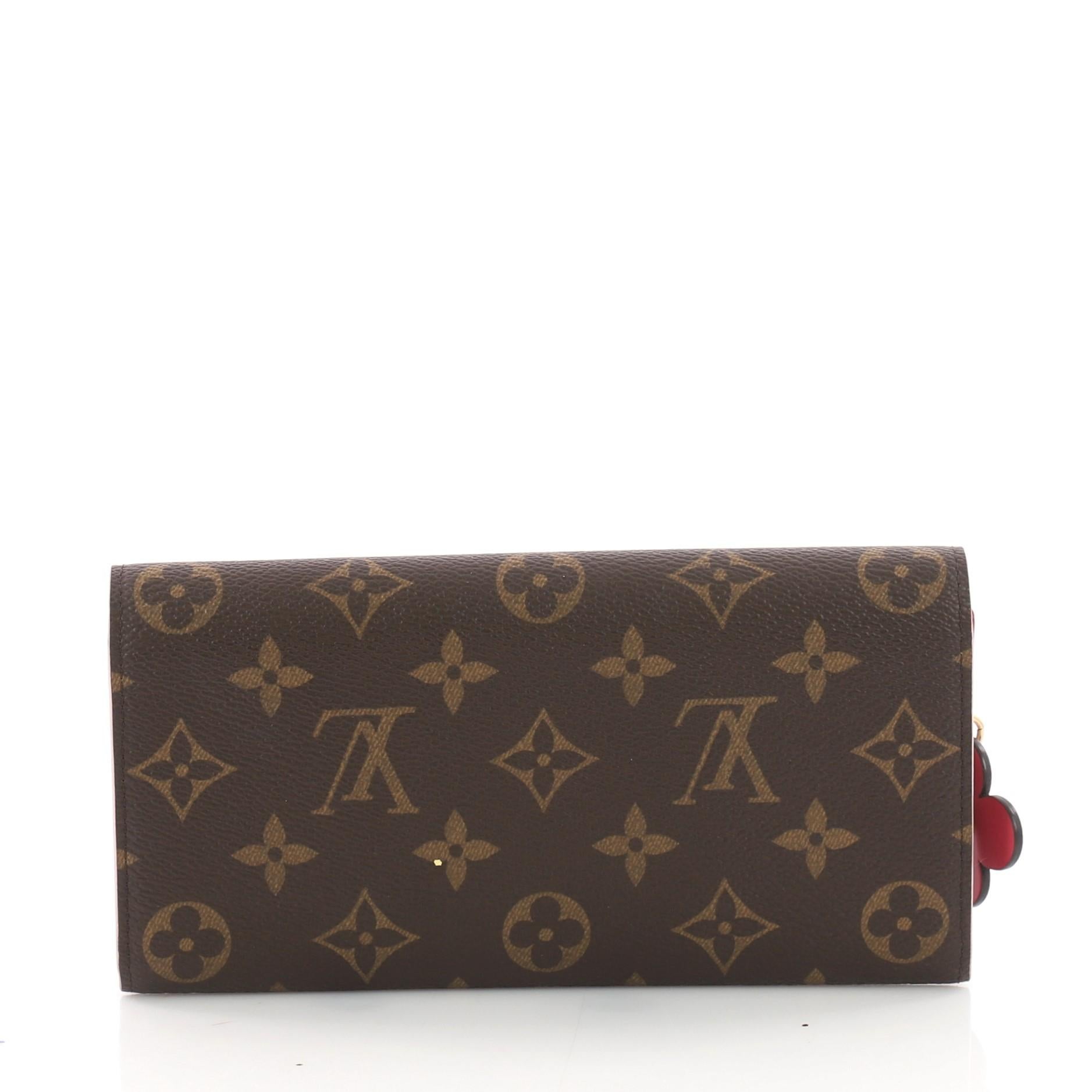 portefeuille louis vuitton emilie