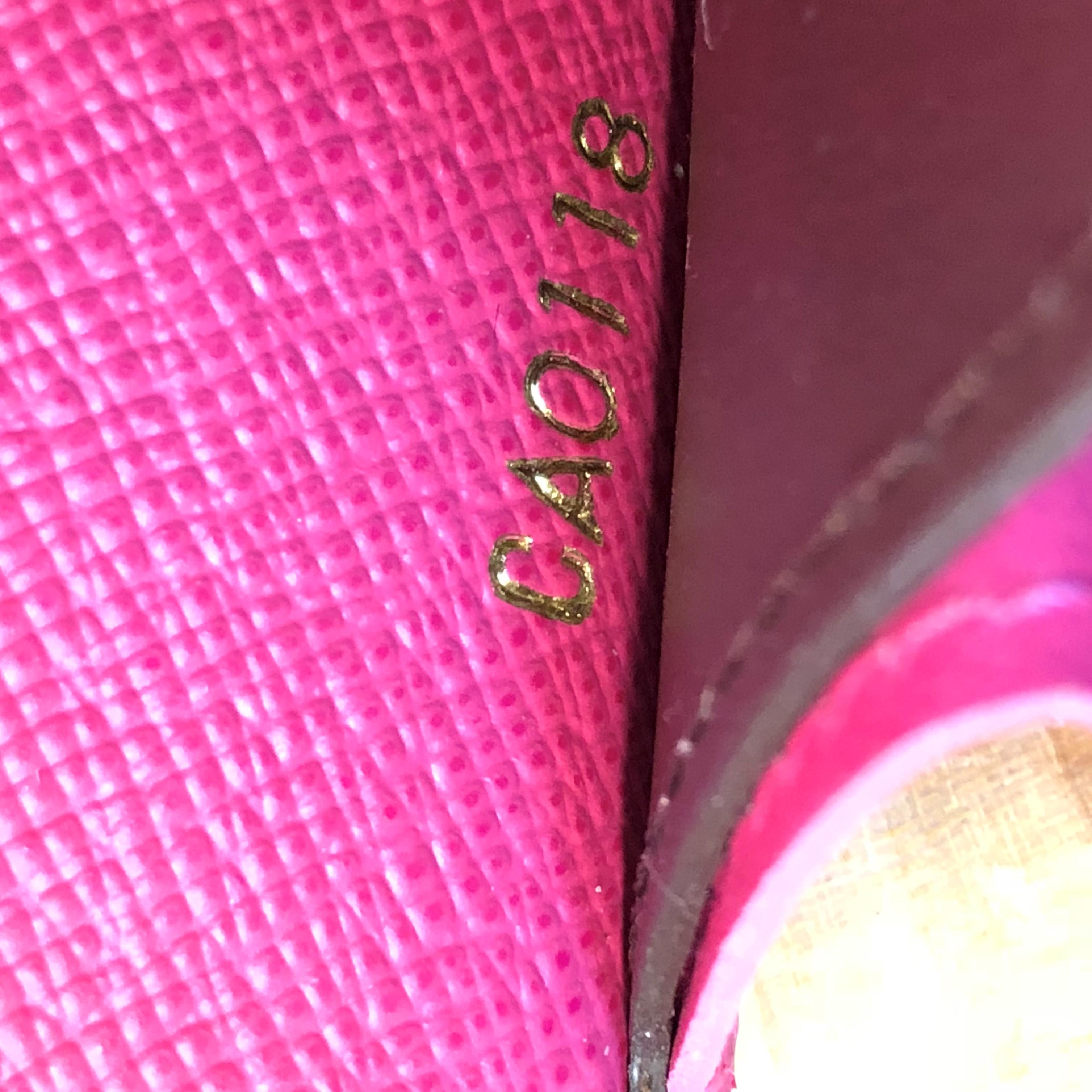Louis Vuitton - Portefeuille Emilie - Edition limitée - Monogramme Bloom Flower - Toile Bon état à NY, NY