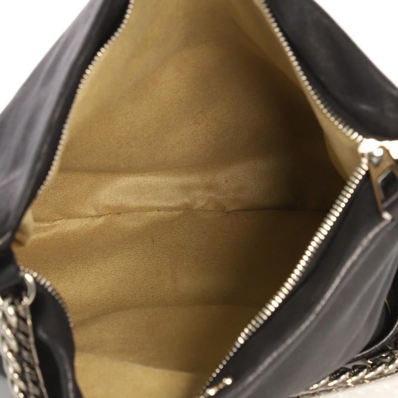 Jimmy Choo Biker Crossbody Bag Leather Small In Good Condition In NY, NY