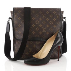 Louis Vuitton Bass Bag Macassar Monogram Canvas MM