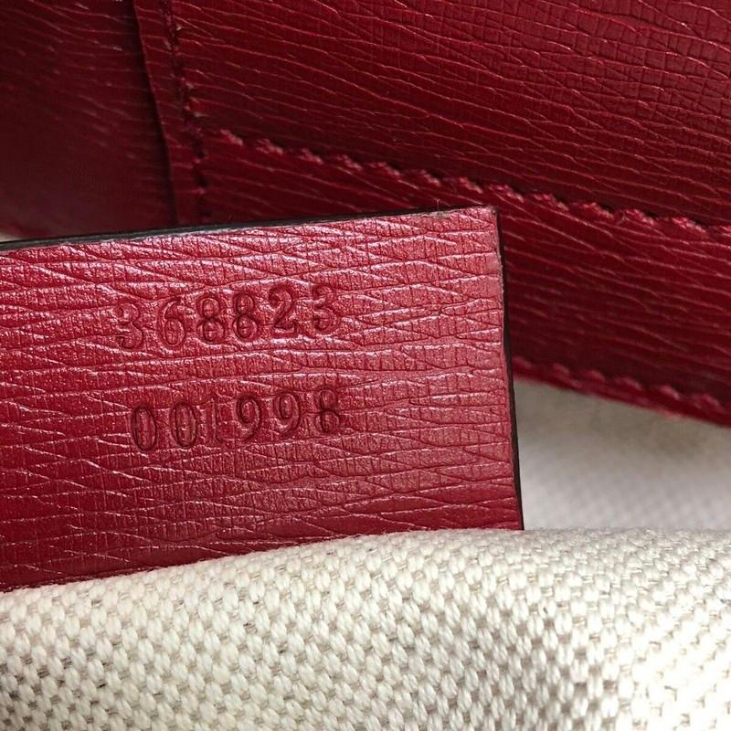 Gucci Bamboo Shopper Tote Blooms Print Leather Mini 2