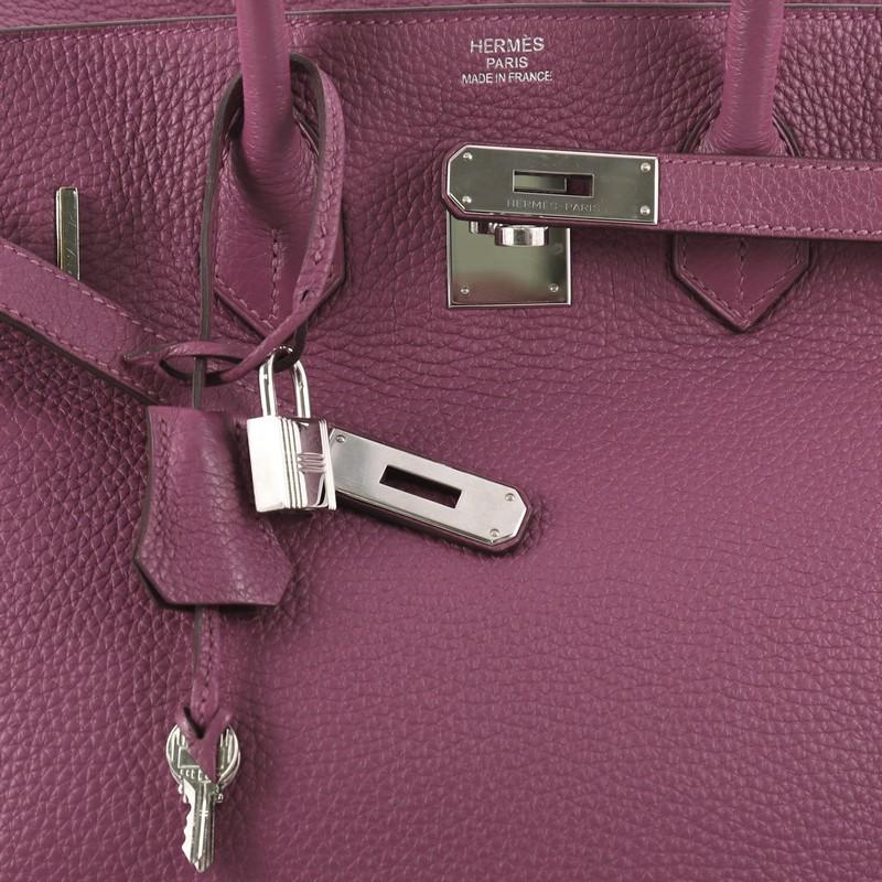 Hermes Birkin Handbag Tosca Togo with Palladium Hardware 35 2