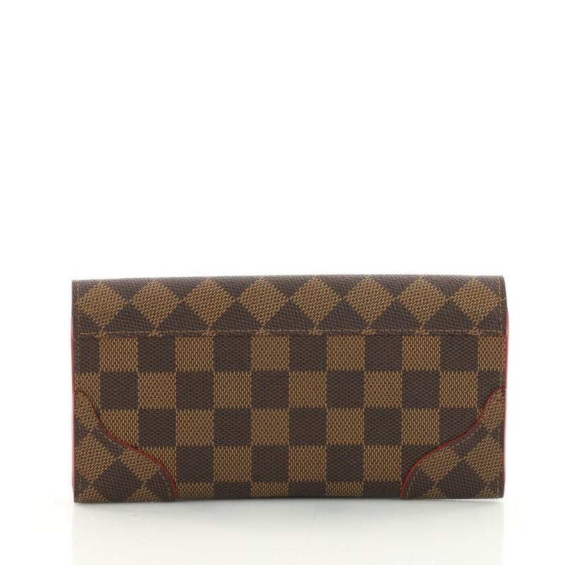 Louis Vuitton Caissa Wallet Damier In Good Condition In NY, NY