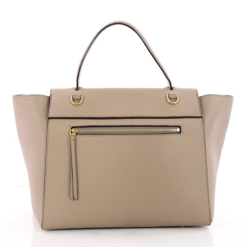 Brown Celine Belt Bag Grainy Leather Mini 
