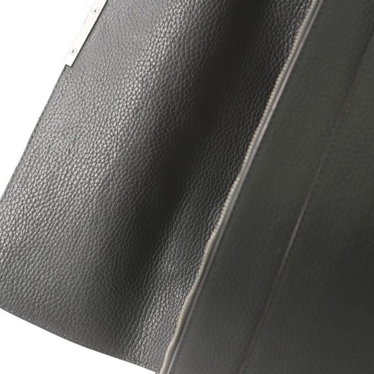 Louis Vuitton Black Taurillon Serviette Dorian Briefcase Leather Pony-style  calfskin ref.963919 - Joli Closet
