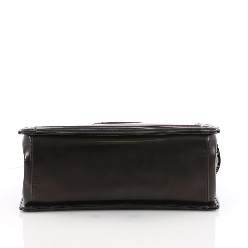 Chanel Boy Tote Glazed Calfskin Small In Good Condition In NY, NY