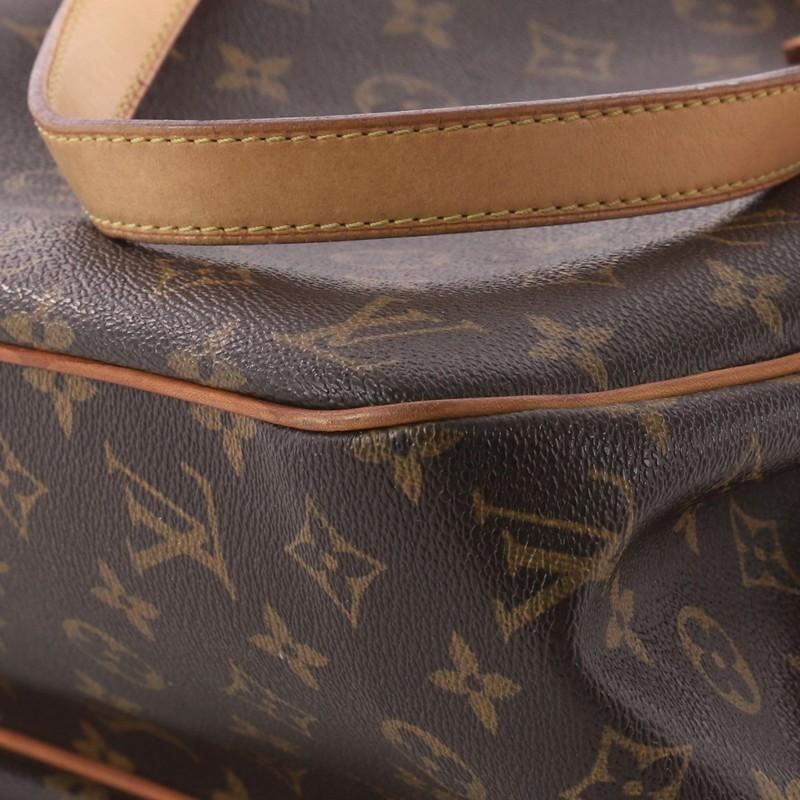 Louis Vuitton Batignolles Handbag Monogram Canvas Horizontal  1