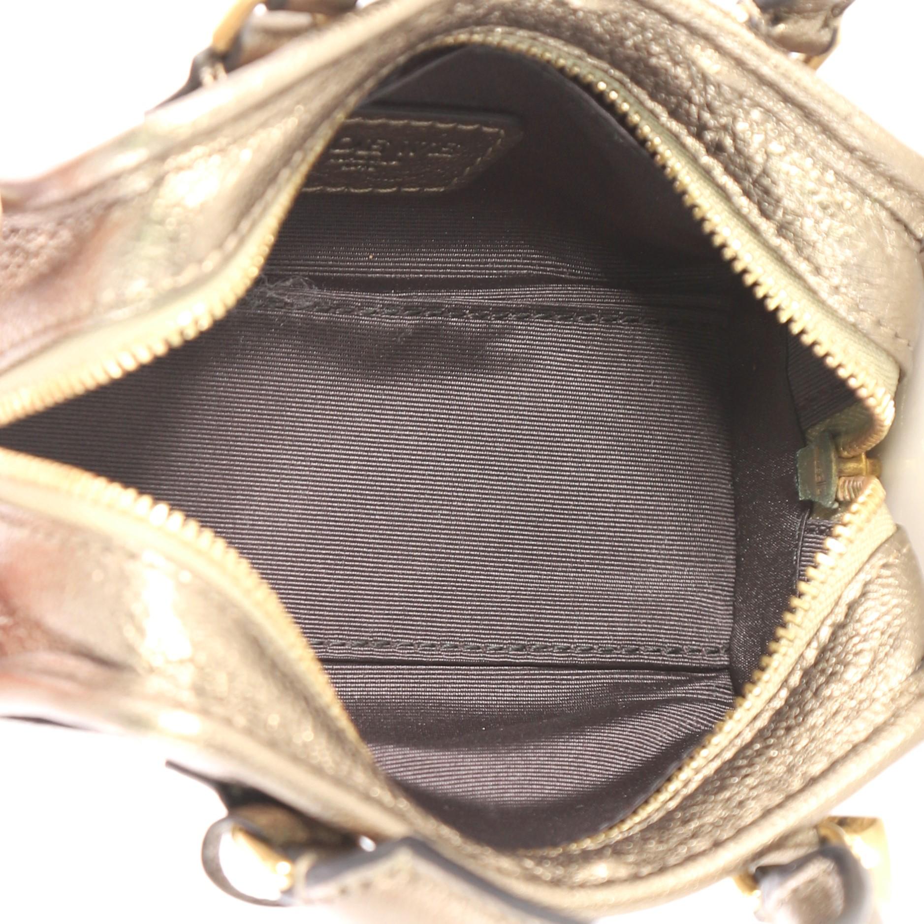 Gray Loewe Amazona Bag Leather Micro