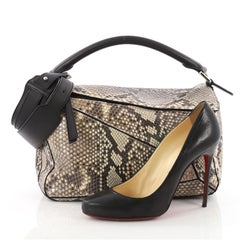 Loewe Puzzle Tasche Python Medium
