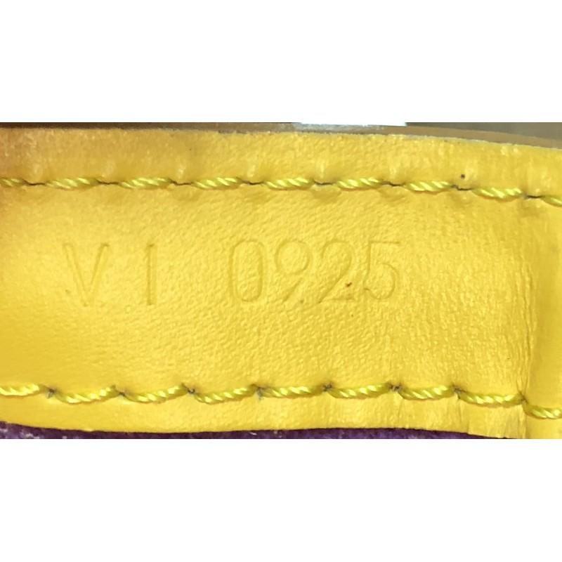 Louis Vuitton Lussac Handbag Epi Leather 2