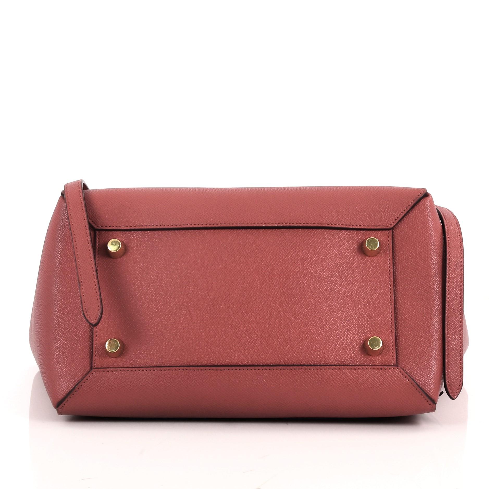 Women's or Men's Celine Belt Bag Textured Leather Mini 