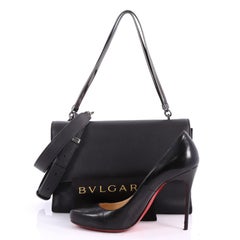 Bvlgari Monete Tubogas Bag Leather Medium