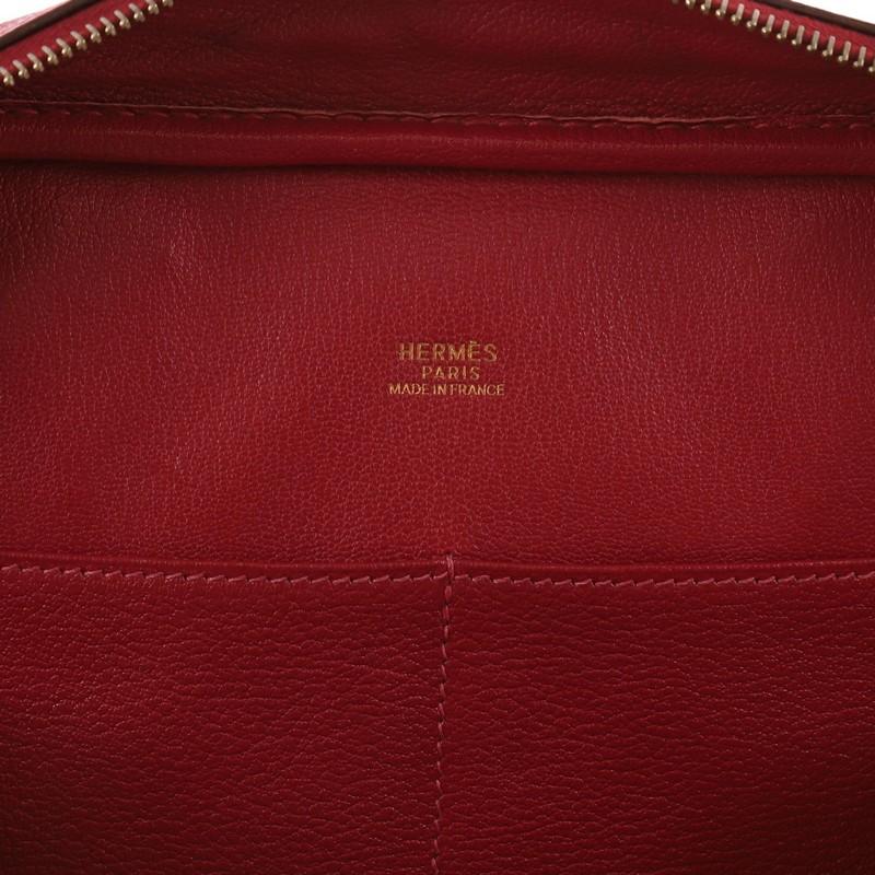 Hermes Plume Bag Vibrato and Leather 28  1