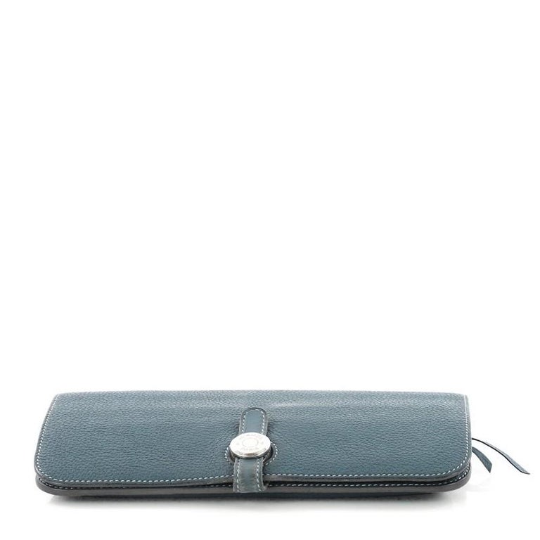 Hermes Dogon Recto Verso Leather Wallet at 1stDibs | card holder recto ...