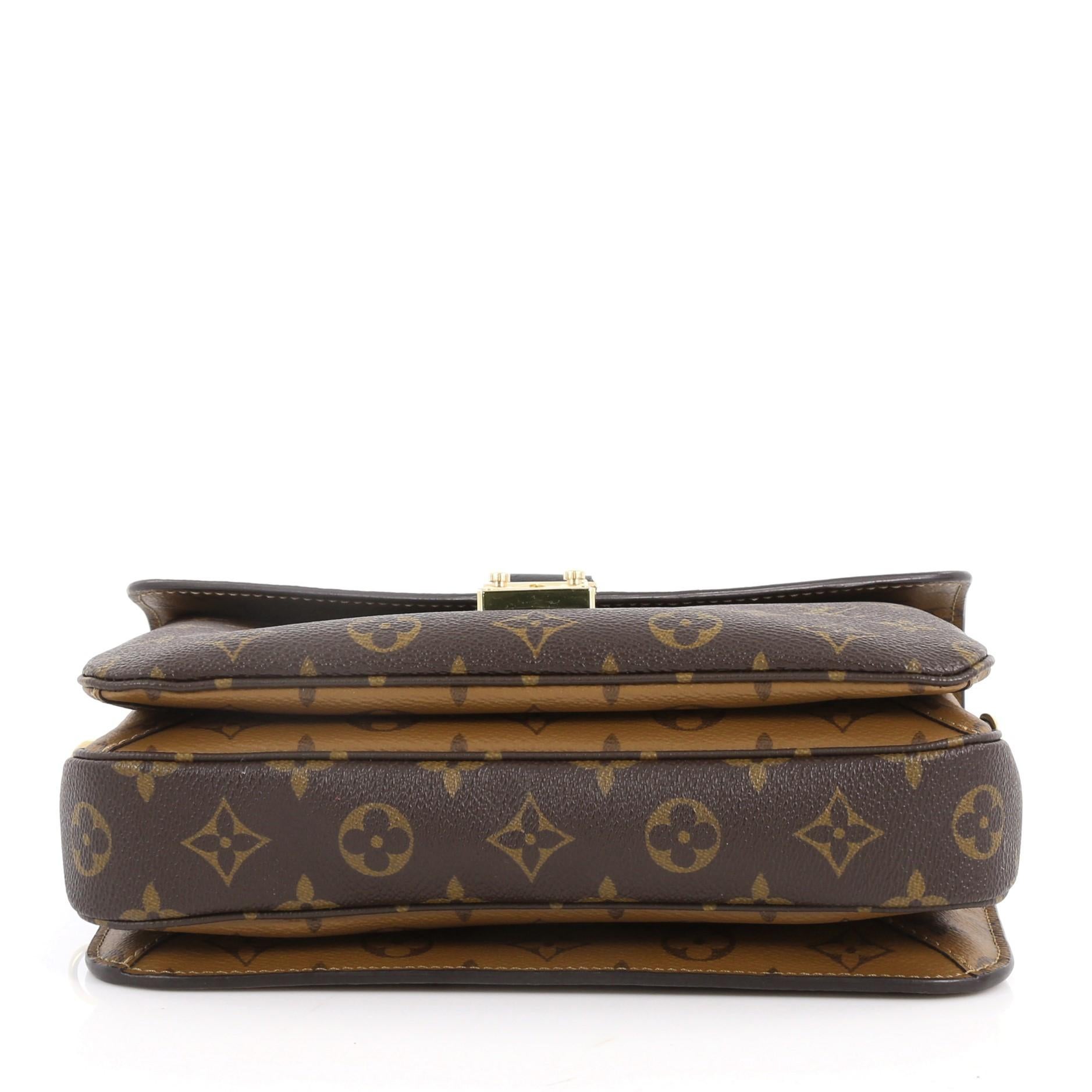 Women's or Men's Louis Vuitton Pochette Metis Reverse Monogram Canvas