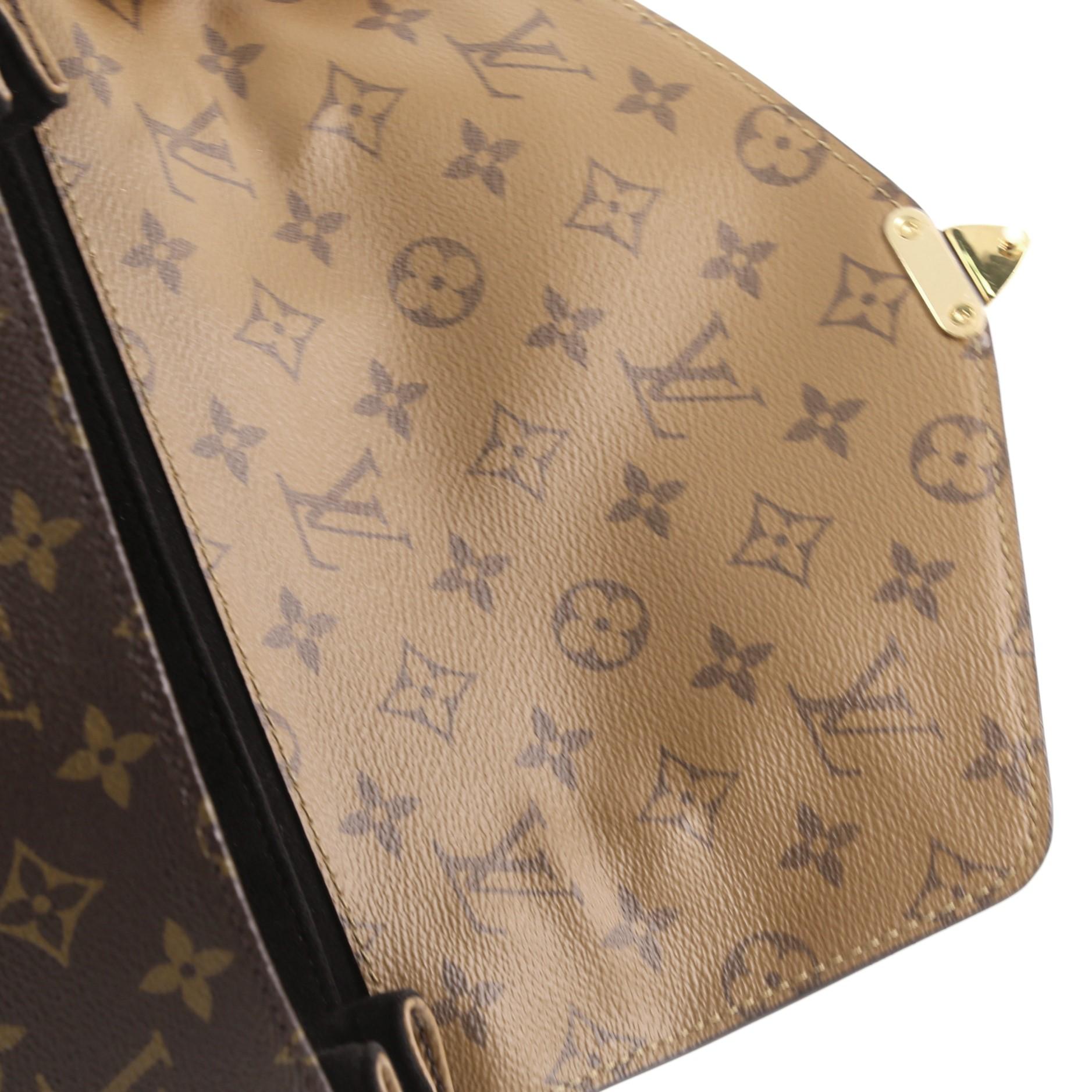 Louis Vuitton Pochette Metis Reverse Monogram Canvas 1