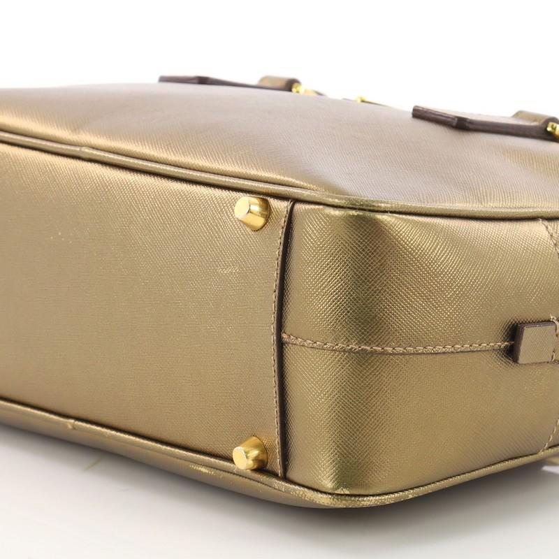Prada Bauletto Handbag Saffiano Leather Small 2