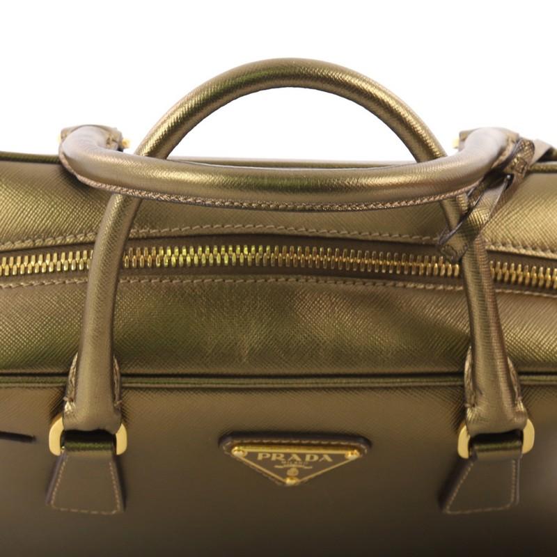 Prada Bauletto Handbag Saffiano Leather Small 4