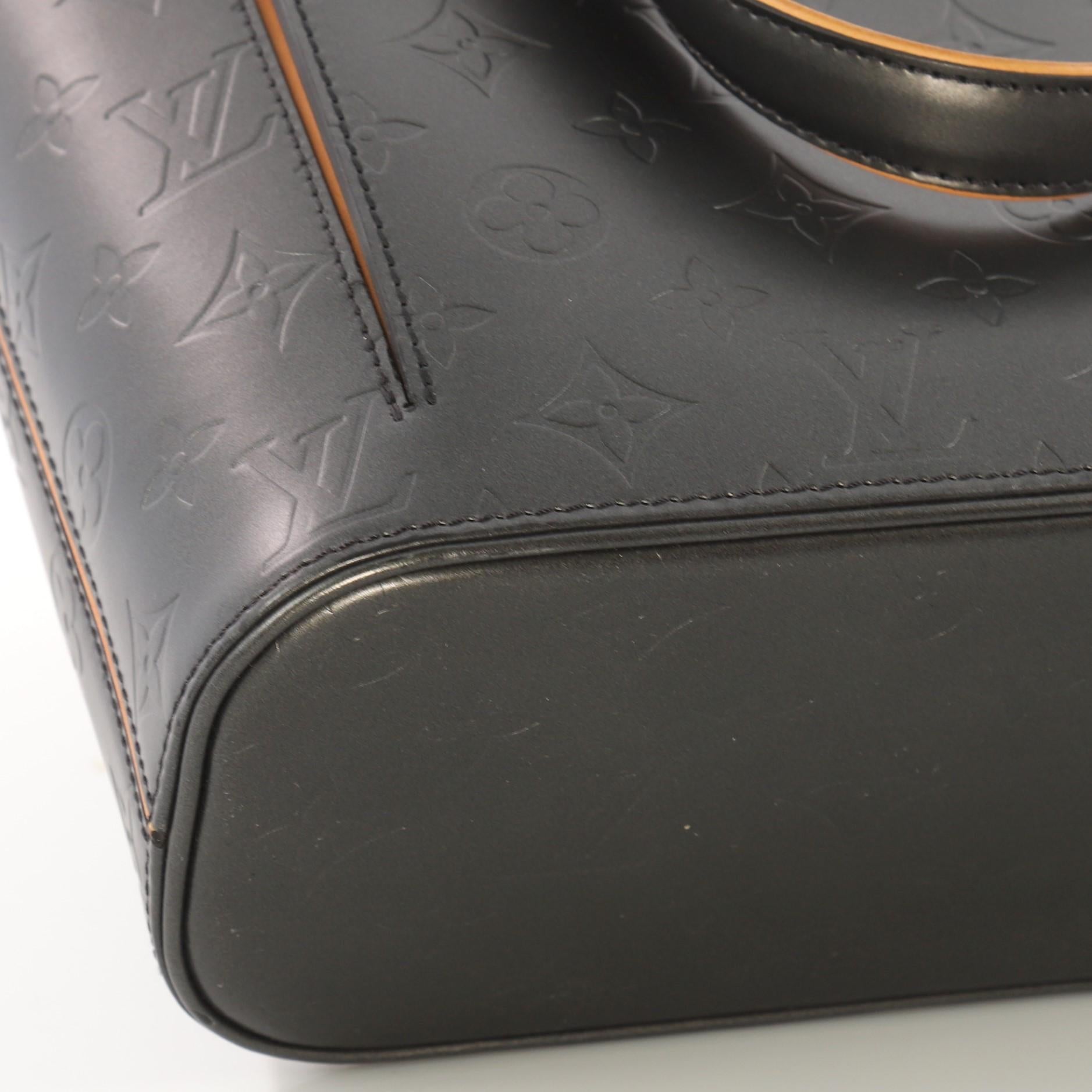 Louis Vuitton Mat Wilwood Handbag Monogram Vernis 1