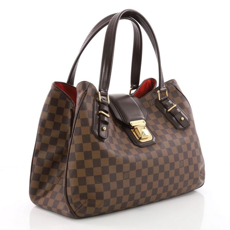 Black Louis Vuitton Griet Handbag Damier 