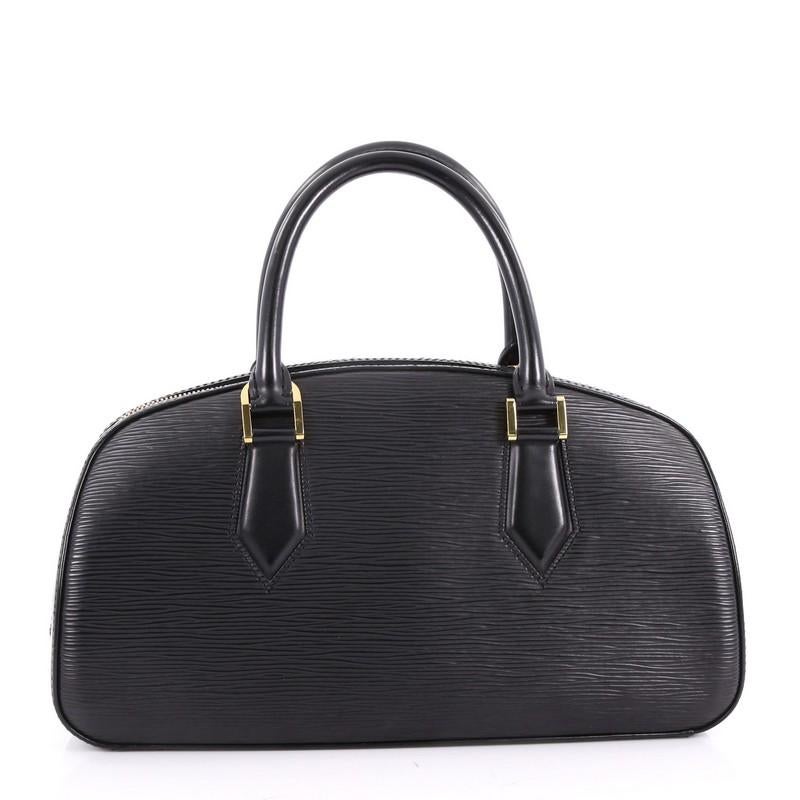 Black Louis Vuitton Jasmin Bag Epi Leather 