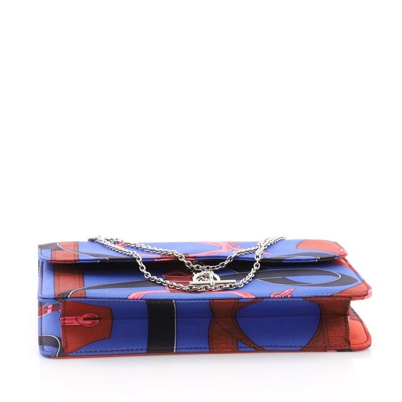 Women's or Men's Hermes Catenina Handbag Printed Silk Small
