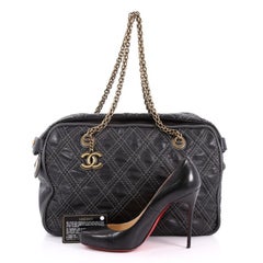 Chanel Triptych Tote Quilted Calfskin