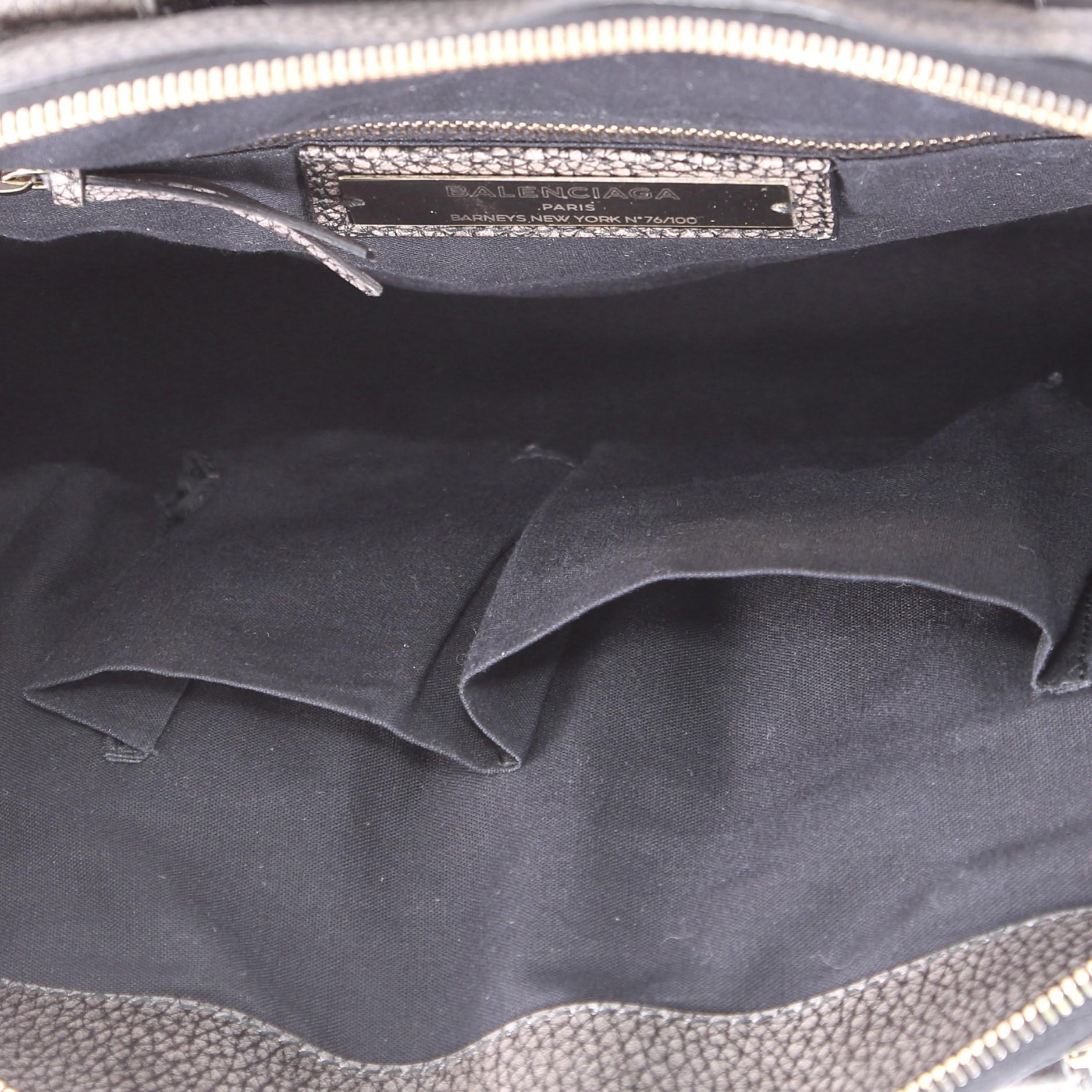 Balenciaga Convertible Bowling Bag Classic Studs Leather Mini 2